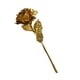 thumbnail image 1 of Decoración de rosas chapadas en papel dorado, regalos románticos para el de San Valentín Yuyangstore Flor de rosa artificial dorada, 1 of 8