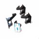 thumbnail image 2 of Paquete de 10 candados de seguridad para niños negros - Seguridad invisible para gabinetes y cajones - para puertas de gabinetes, cajones, alacenas y armarios, 2 of 5