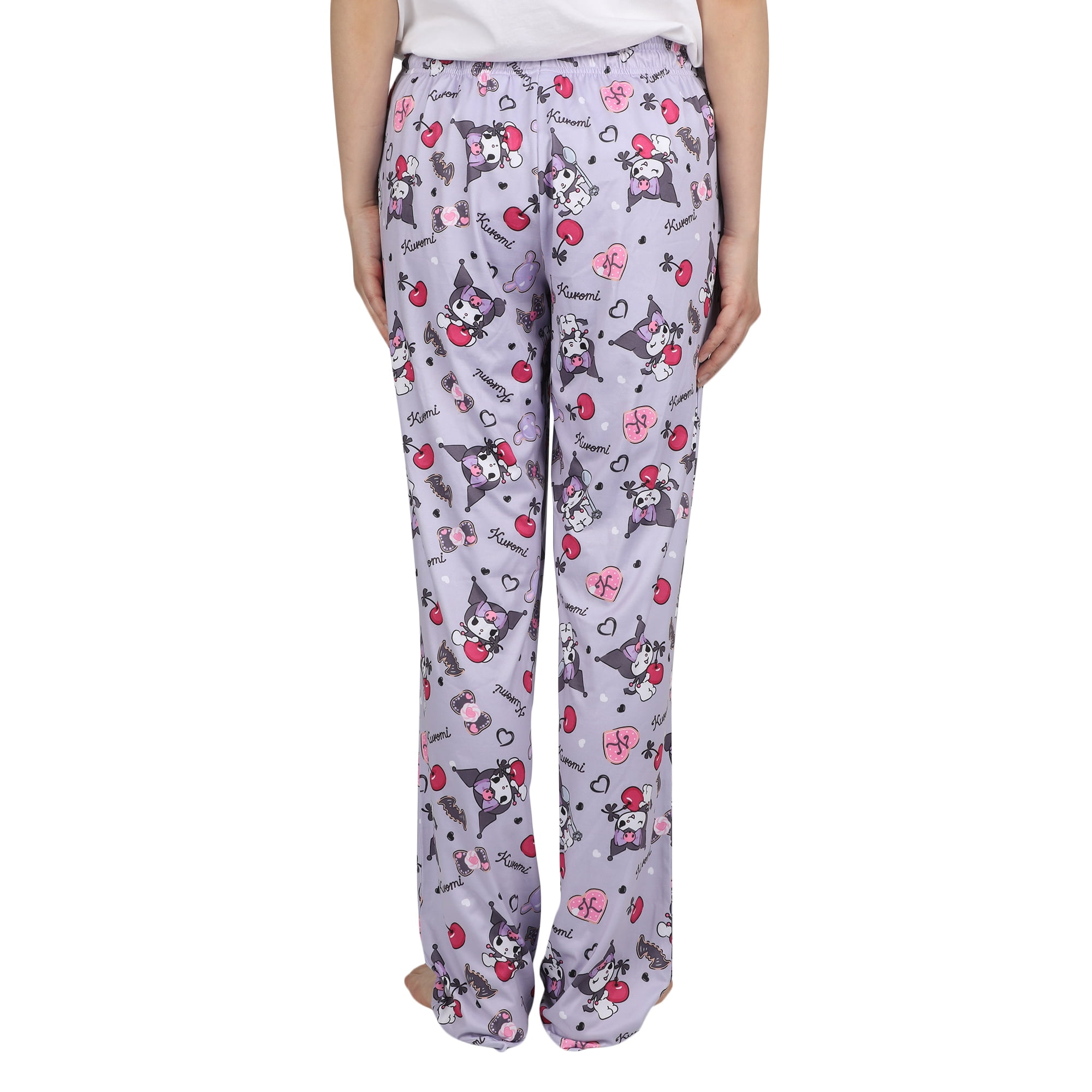 Kuromi Women's Punk Rabbit Allover Print Design Adult Lounge Kuromi Women's Punk Rabbit Allover Print Design Adult Lounge