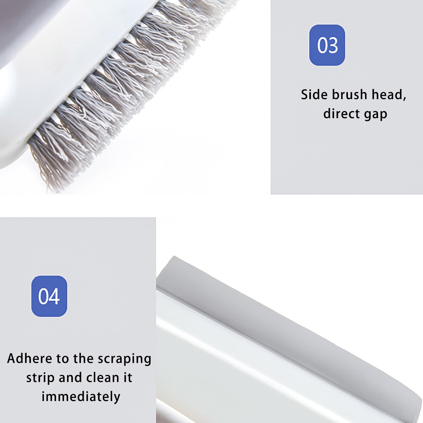 Brush Seam Brush Scraping Brush Integrated Bathroom Floor Brush Bathroom  Corner Brush Toilet Cleaning Brush - Temu