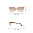 thumbnail image 5 of FLOWER by Drew Barrymore Womens Sunglasses, Sophie - FLR1003 Blush, 5 of 5