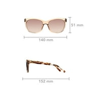 FLOWER by Drew Barrymore Womens Sunglasses, Sophie - FLR1003 Blush