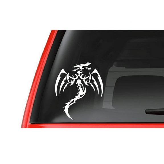 Tribal Dragon (F10) Decal Sticker Car/Truck Laptop/Netbook Window