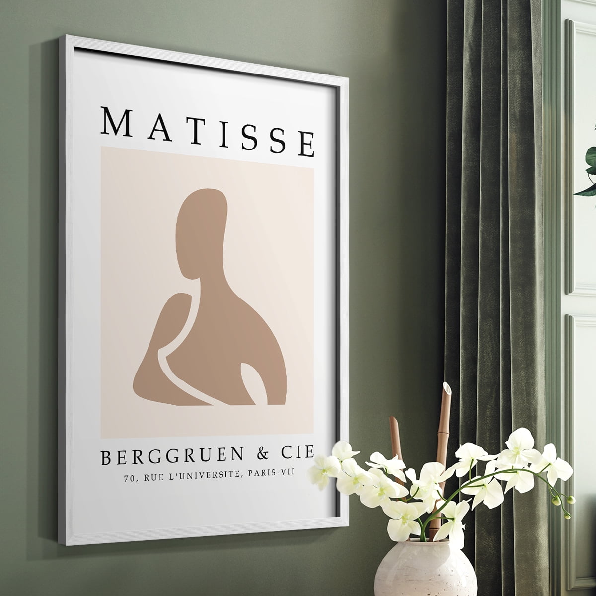 Matisse CI Framed Print - Solid Wood