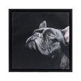 thumbnail image 1 of hometrends Modern French Bulldog Canvas Art, 1 of 8