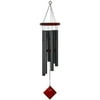 Woodstock Wind Chimes Encore® Collection, Chimes of Pluto, 27'' Black Wind Chime DCK27