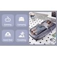 thumbnail image 5 of Folding Sofa Chair with 5 Adjustable Positions Plush Floor Lounge Chair for Gaming, Meditation, and Relaxation, 5 of 11