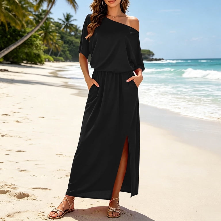 one shoulder batwing dress Geo Print One Shoulder Batwing Sleeve Dress