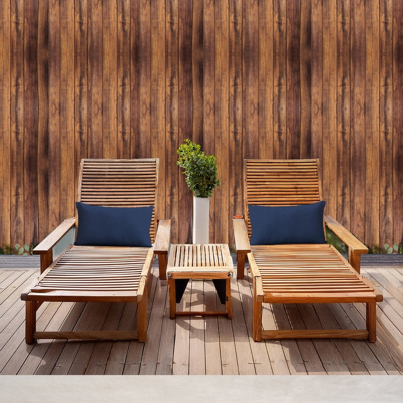 Covers&All Sunbrella Lumbar Pillows Set of 2, UV Fade resistant & Water Repellent Rectangle Lumbar Throw Pillows (Inserts with Covers) for Indoor Outdoor Use