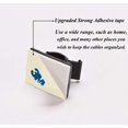 thumbnail image 3 of HUGFEGWE 50pcs Adhesive Cable Clips, Wire Clips,Car Cable Organizer,Cable Holder,Cable Wire Management,Cable Holder for Car,Office and Home（Included S Size and Large Size Cable Clips AZ824-8665, 3 of 7