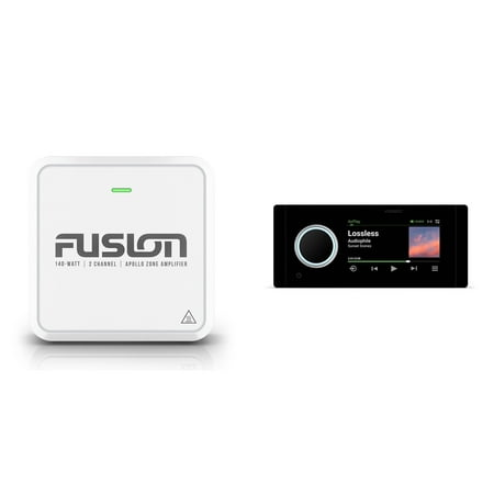 Fusion Apollo MS-RA800 Marine Stereo & AP-DA214 Mono Amp Bundle