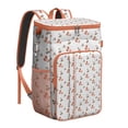 thumbnail image 1 of Sac à Dos Glacière à Imprimé de Cerises, Motif de Fruits Rouges Sucrés, Sac à Lunch Isolé et Étanche pour l'Été et le Pique-Nique, 1 of 3