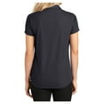 thumbnail image 2 of Womens Dry Zone Grid Polyester Polo T-Shirt Battleship Grey 2X-Large, 2 of 6