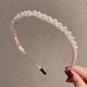 thumbnail image 3 of Bandas de perlas, aro de pelo nupcial, accesorios para el cabello de boda para mujeres y niñas, 3 of 5