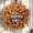 Orange daisy-26, variant on 24''-26'' Large Fall Wreaths for Front Door, Farmhouse Orange Daisy Wreath for Front Door Wall Home Party Decorations(Welcome Sign)