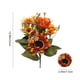 thumbnail image 3 of Ramo de flores artificiales de girasol para decoración otoñal para mesa y alféizar, 3 of 6