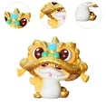 thumbnail image 6 of Esquirla 2025 Chinese New Year Snake Statue Ornament Art Photo Props Self Adhesives Gift Resin Figurine Animal Sculpture for Bookshelf Gold, 6 of 8
