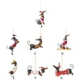 thumbnail image 7 of DYIOO Dachshund Pendant -Christmas Tree Pendant Craft - Acrylic Funny Dog Car Pendant Hanging Craft Supplies- Creative Christmas Decorations For Festive Atmosphere - 1Pac, 2.36 * 0.3 9* 0.1Inch, 7 of 7
