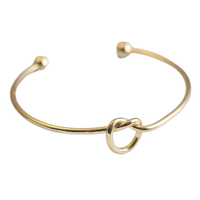 Sonducket Brazalete de brazo, joyería de Metal, exquisito brazalete para mujer, adorno para el cuerpo, adorno de mano, para brazos con forma Ropa, zapatos y accesorios Miscelánea Nudo dorado