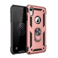 thumbnail image 1 of [PST] iPhone Xs Max Kickstand Étui Rotatif avec Anneau, Protection contre les Chutes Hybride Robuste Absorption des Chocs Étui de Téléphone Rigide avec Support Anneau Compatible avec Support Magnétique pour Voiture, 1 of 4