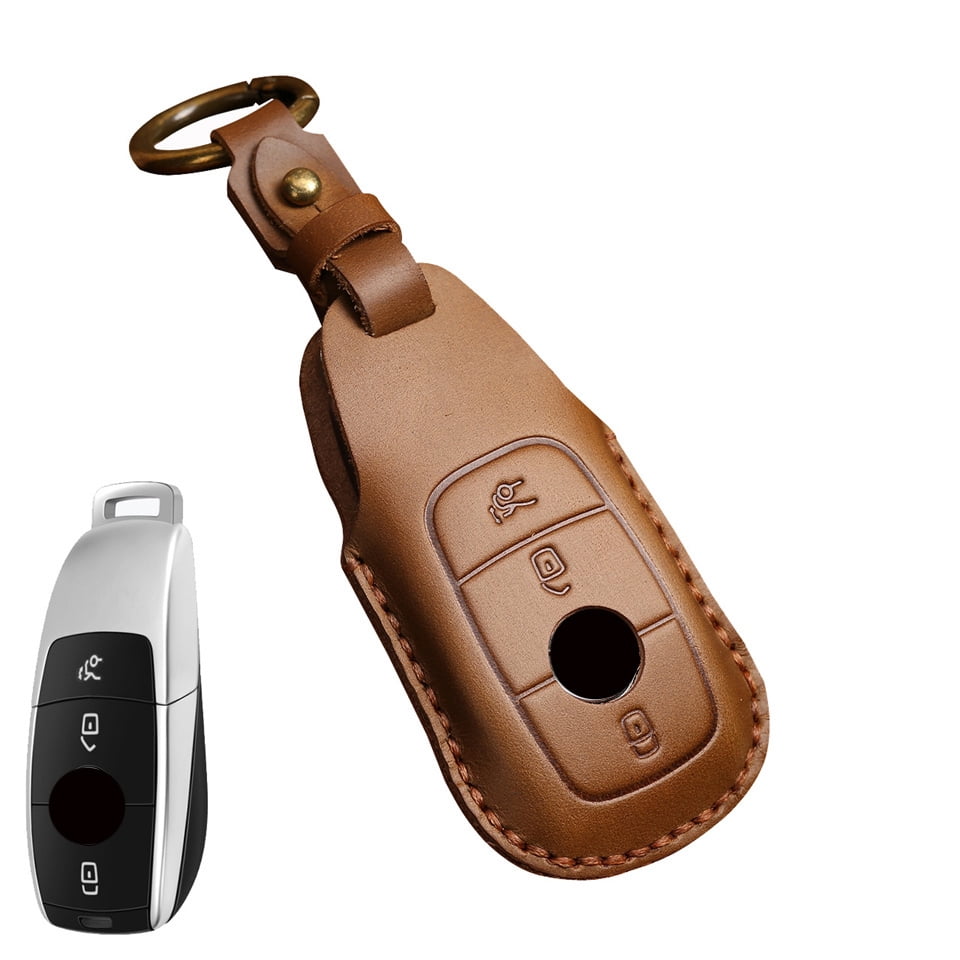 Car Key Fob Case Cover Protector For Mercedes Benz E C G M R S Class W204 W212 W176 GLC CLA GLA AMG Car Accessories Keychain