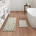 thumbnail image 6 of Madison Park Cotton Bath Rugs, Skid Resistant, Soft Absorbent, Taupe, 21" x 34", 6 of 6