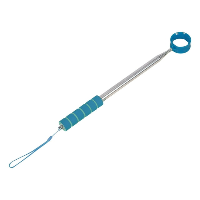 The Retractable Golf Ball Picker Lightweight Stainless Steel Golf Ball Finder and Easy Handle Make It the Perfect Golf Ball Gift Blue