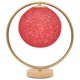 thumbnail image 2 of Round Vine Ball Table Lamp Romantic Decorative Night Light for Wedding Bedroom Red, 2 of 5