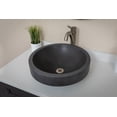 thumbnail image 5 of Semi Recessed Lava Stone Vessel Sink With Apron, 5 of 11