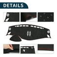 thumbnail image 4 of Unique Bargains Dash Cover for Nissan Murano Non-Slip Center Console Dash Cover Mat Black Red 1 Pcs, 4 of 7