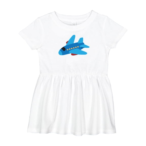 Inktastic Jet Airplane Childs Plane Girls Baby Dress