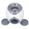 thumbnail image 3 of Dog Ball Launcher, Automatic Interactive Dog Tennis Launcher With 2 Tennis, Dog Fetch Toy Pet Ball Thrower Throwing Game With Food Tray, Dog Feeder Toy For Small And Medium Size, 3 of 8