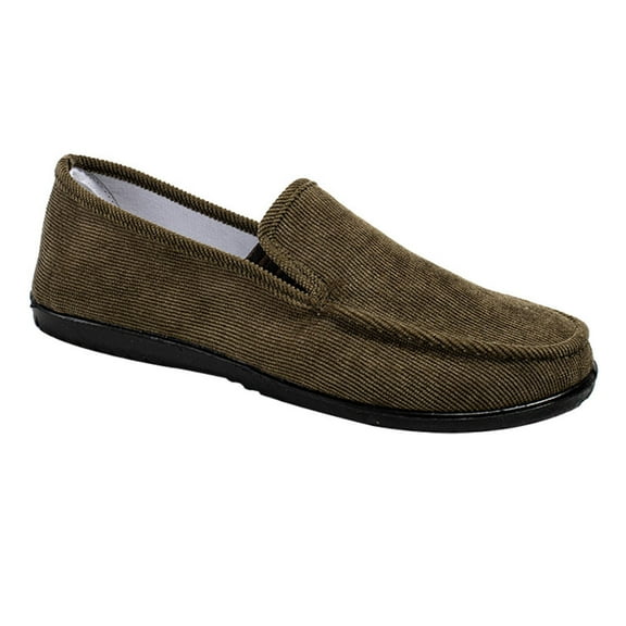 MUSEYA 1 Pair Grip Male Leisure Shoes Dark Green Polyurethane Anti Skid for Casual Wear