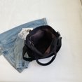 thumbnail image 4 of Bolso Mano Hombro Btafrte Retro Pana Negro 15,35x11x5,5 pulgadas, 4 of 9