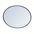 thumbnail image 6 of Elegant Decor Metal frame oval mirror 34 inch in Black, 6 of 13