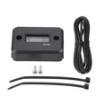 thumbnail image 1 of Digital Hour Meter Gauge Timer for Gasoline Engine Racing Motorcycle ATV Mower Black, 1 of 3