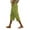 Mint Green, variant on Outfmvch Linen Capri Pants for Women With Pockets Capri Pants with Lace Side Capris Drawstring with Pockets Pull On Elastic Gauze Pants Summer Outfits 2026 Trendy Wide Leg Crop Pants Beige S-2XL