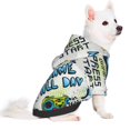 thumbnail image 2 of Fotbe Game All Day Sudadera con Estampado para Perros Pequeños – Suéter con Capucha para Mascotas, Tela Suave de Forro Polar con Bolsillo-XX-Large, 2 of 7