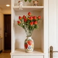 thumbnail image 5 of Artificial Strawberry Decorative Bouquet - Fake Plant for Home, Wedding & Event Decor, Realistic PVC Flowers, Versatile Indoor & Outdoor Arrangement, 5 of 5