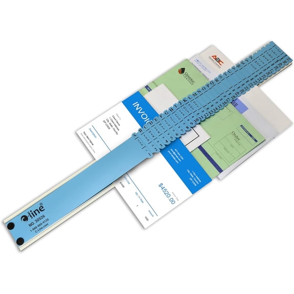 All-Purpose Document Sorter, 2.5 x 23.5 Inch, Blue (30526)