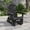 Black, variant on CHYVARY Foldable Glider Adirondack Chair, 3-Position Adjustable Wood-Like HDPE Patio Furniture with Cup Holder, All-Weather Deck Seating, Gray