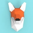 thumbnail image 4 of DIY Modèle Mural Animal 3D en Papier Fait Main, 4 of 9