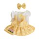 thumbnail image 3 of Ropa para Muñecas en Miniatura de 3x20cm, Trajes para Niñas, Vestir, Cambiar Ropa, Juego para Muñecos de Peluche de 20cm/7,87 Pulgadas, Juguete para N Amarillo, 3 of 8