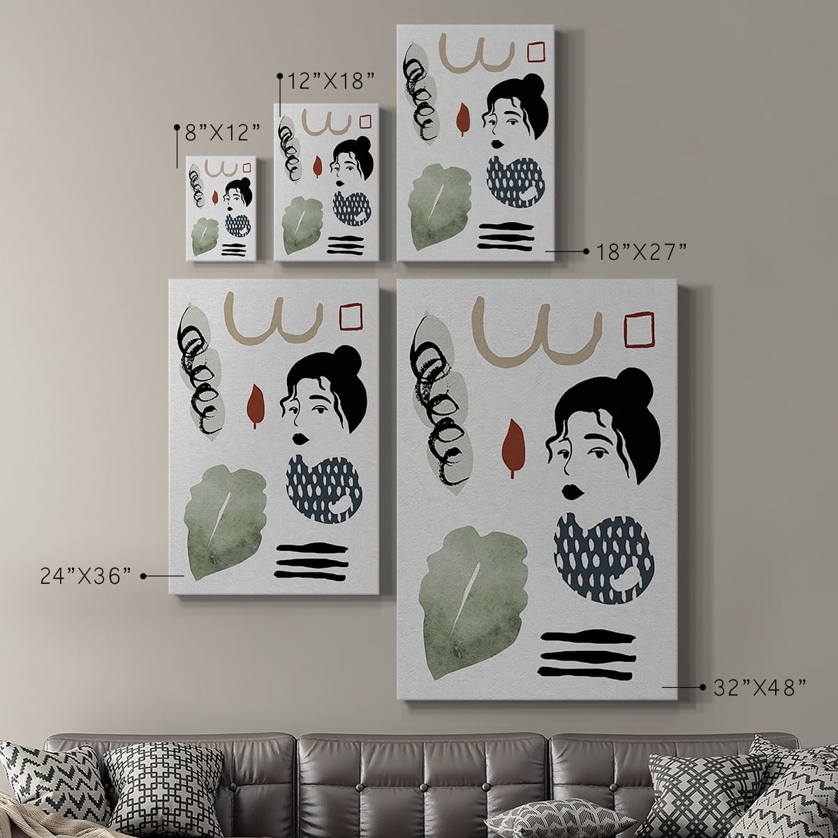 Collected Mindfulness IV Premium Gallery Wrapped Canvas - Ready to Hang