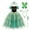 Green, variant on IBTOM CASTLE Kids Girls Princess Costume Halloween Cosplay Christmas Carnival Role Play Birthday Party Dress with Accessories Fancy Dress up 7Pcs Outfits 5-6 Years Green
