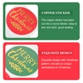 thumbnail image 6 of Luxshiny Multi-Color Christmas Seal Stickers Round Labels for Party Favors, Wrapping, and Holiday Presentation, 6 of 8