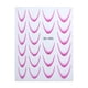 thumbnail image 3 of Pegatinas para uñas para decoración de uñas, pegatinas para uñas para mujeres, pegatinas para uñas de color sólido, pegatinas para uñas con degradado francés, pegatinas adhesivas para uñas en la parte, 3 of 3