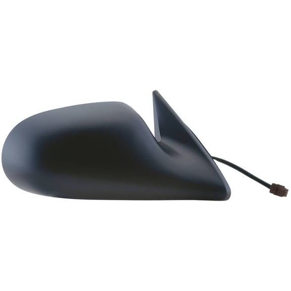 68511N - Fit System Passenger Side Mirror for 95-99 Nissan Sentra, 200SX, black, non-foldaway, Power