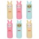 thumbnail image 3 of Kit de tubo de bálsamo labial de 6 piezas herramientas de maquillaje con forma de animal de dibujos animados vacíos tubo de bálsamo labial vacío para lápiz labial casero DIY Anggrek Otros, 3 of 8