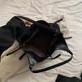 thumbnail image 2 of Bolso Hombro Ante para Mujer Con Correa Ajustable Mano Sólido El (), 2 of 8